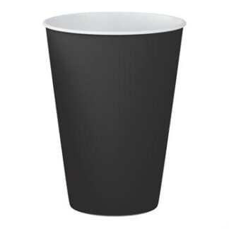 ACESSORIO FESTA COP. DE PAPEL 250 ML C/ 8 PCS - Preto