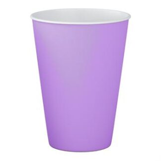 ACESSORIO FESTA COP. DE PAPEL 250 ML C/ 8 PCS - Lilas