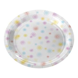 ACESSORIO FESTA PRAT. DE PAPEL 18 CM C/ 8 PCS - Tie Day