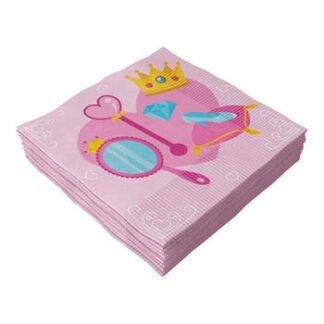 ACESSORIO FESTA GUAR. 33x33CM  C/ 20 FLS Princesa