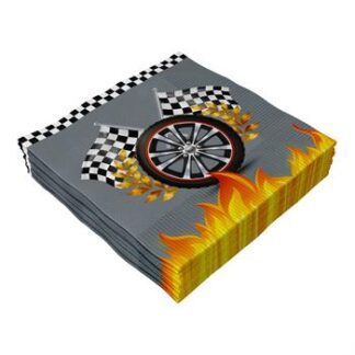ACESSORIO FESTA GUAR. 33x33CM  C/ 20 FLS MOTOR SPORT