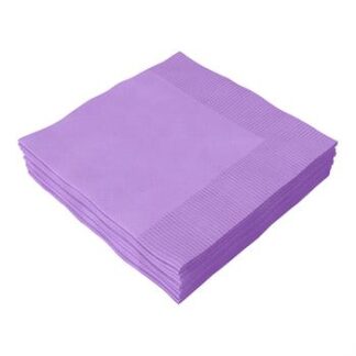 ACESSORIO FESTA GUAR. 25x25CM C/ 20 FLS Lilas