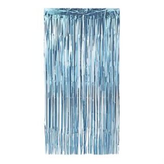 ACESSORIO FESTA Cort. Acetinada Decorativas 1x2 mts - Azul Luxo