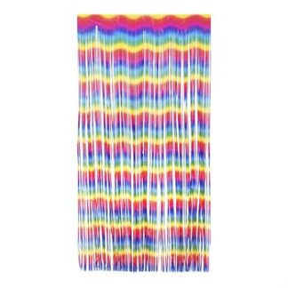 ACESSORIO FESTA Cort. Metalizada Decorativas 1x2 mts - ArcoIris