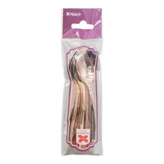 ACESSORIO FESTA COL.  SOBREMESA - Festa Luxo Rose Gold - Pcte c/ 6 Und