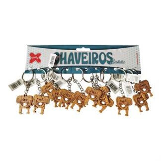 Chaveiro - Casal 3,5cm- Cartela c/12 (A)