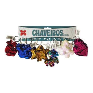 Chaveiro - Paete 6cm - Cartela c/12 (B)