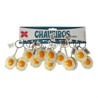 Chaveiro - Ovos 4,5cm- Cartela c/12 (B)