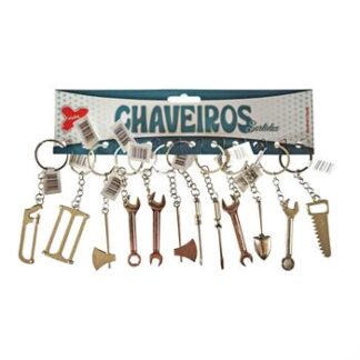 Chaveiro - Ferramentas 6,5cm- Cartela c/12 (C)