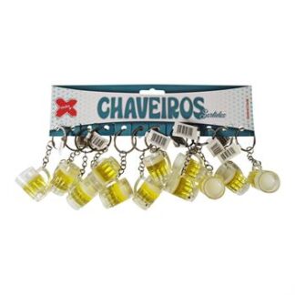 Chaveiro - Chopp  3,5cm- Cartela c/12 (G)