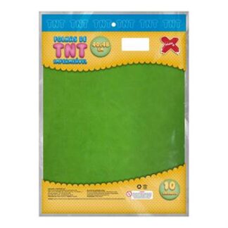 PLACA DE TNT 150G IMPERMEAVEL 40*48 -  PCT C/10 - VERDE CLARO