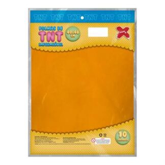 PLACA DE TNT 150G IMPERMEAVEL 40*48 -  PCT C/10 - LARANJA