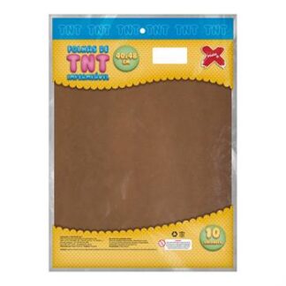 PLACA DE TNT 150G IMPERMEAVEL 40*48 -  PCT C/10 - MARROM