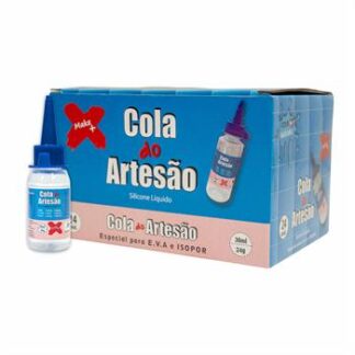 COLA DO ARTESAO SILICONE + 30 ML CX C/24