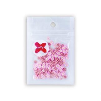 Charminho Fimo - Flores Vermelhas E Rosas -  Bl 5 Grs