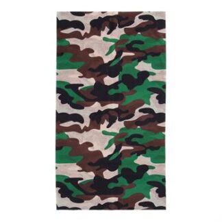 Bandana Retangular Camuflada  - Pcte c/ 5