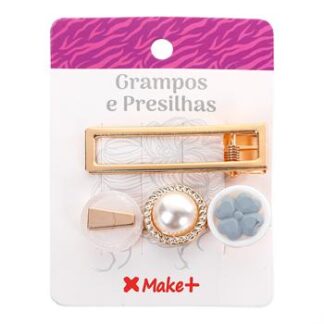 Presilha Elegância Dourada BL c/ 2  - Pcte c/ 12