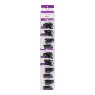 Tic tac 5 cm preto c/ 6 - Pcte c/ 10