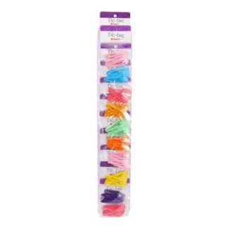 Tic tac 5 cm colorido c/ 6 - Pcte c/ 10