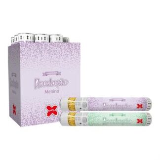 Lança Confete Revelação Menina - LILÁS (Pap) - display com 12