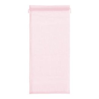 Saco de Organza 18*40 Rosa Claro Pacote c/ 5
