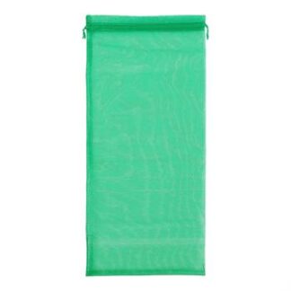 Saco de Organza 18*40 Verde Pacote c/ 5