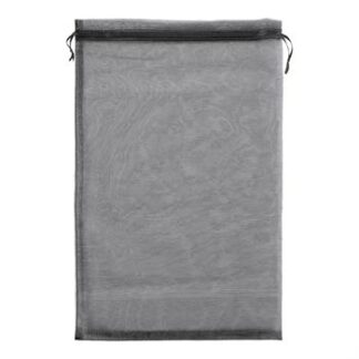 Saco de Organza 24*40 Preto Pacote c/ 5