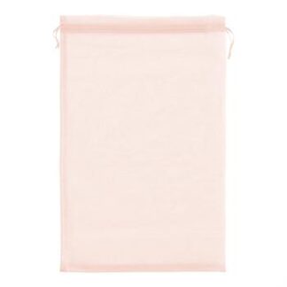 Saco de Organza 24*40 Rose Pacote c/ 5