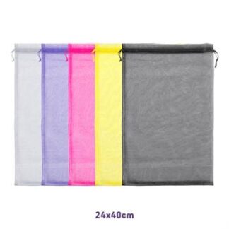 Saco de Organza 24*40 Sortido Pacote c/ 5