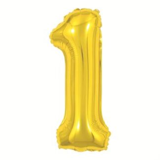 Balão metalizado 16' - 40 cm 40 cm Dourado 1