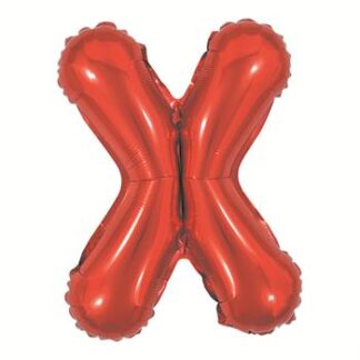 Balão metalizado 16' - 40 cm 40 cm Vermelho x