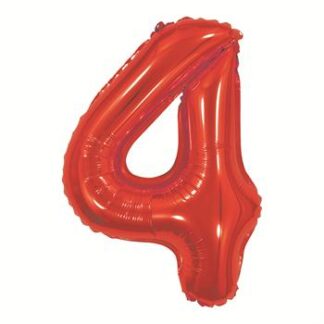 Balão metalizado 16' - 40 cm 40 cm Vermelho 4