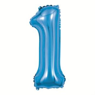 Balão metalizado 16' - 40 cm 40 cm Azul 1