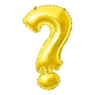 Balão metalizado 40' 100 cm Dourado ?