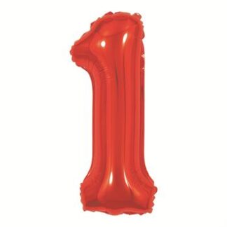 Balão metalizado 40' 100 cm Vermelho 1