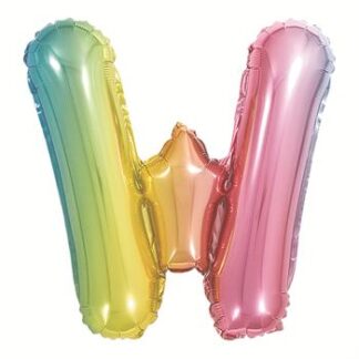 Balão metalizado 40' 100 cm Arcoiris w