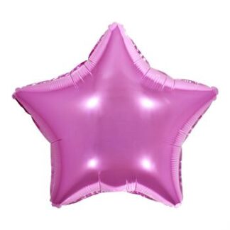 Balão Metalizado  Estrela 20' - 50 cm Pink