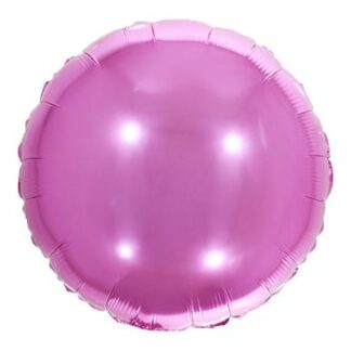 Balão Metalizado Redondo 18' - 45 cm Pink