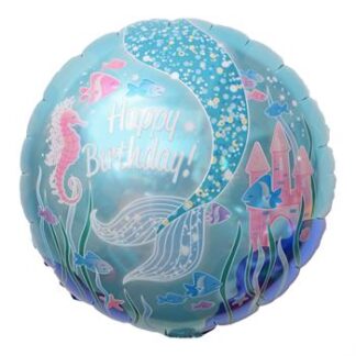 Balão estampado Mar 18' - 45 cm