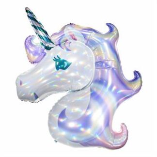 Balão Metalizado Unicornio 87x117 cm