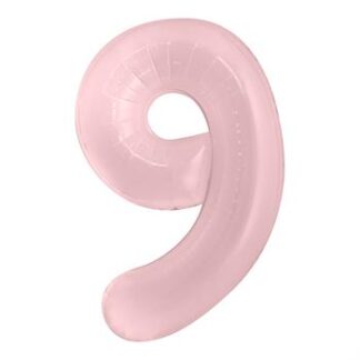 Balão metalizado 16' - 40 cm 40 cm  9 Rosa bebe