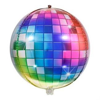 Balão Metalizado  24' - 60 cm Globo Discoteca