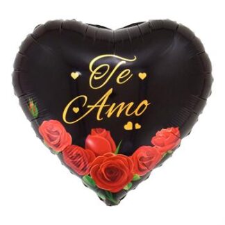 Coração te amo Rosas 20' - 50 cm