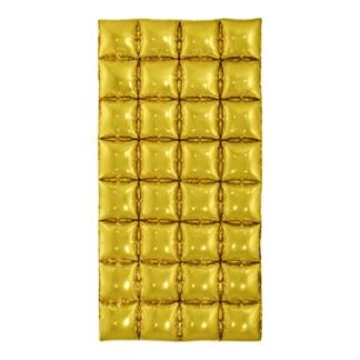 Painel de Balão Metalizado "Paredão" 50x100Cm - Dourado
