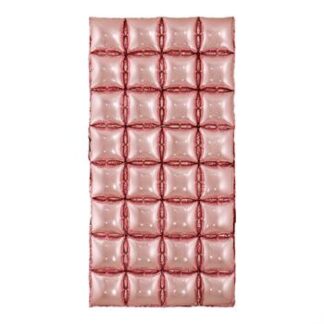 Painel de Balão Metalizado "Paredão" 50x100Cm - Rose Gold