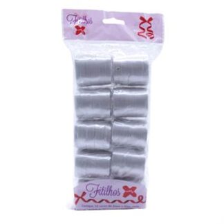 FITILHO 5MMX50M PRATA - PCT C/ 10 ROLOS