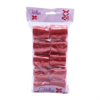 FITILHO 5MMX50M VERMELHO - PCT C/ 10 ROLOS