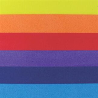 Placa de Eva Estamp. 40cm x 60 cm - Pct c/ 5 fls - Arco iris (dulpa face)
