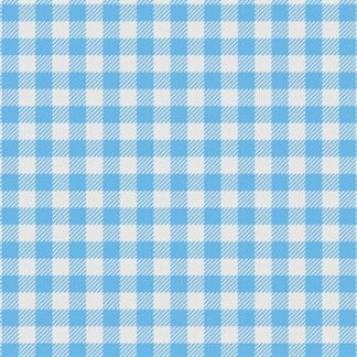 Placa de Eva Estamp. 40cm x 60 cm - Pct c/ 5 fls - Xadrez Azul Bebe